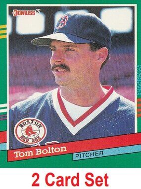 Tom Bolton MLB Baseball Card Collection